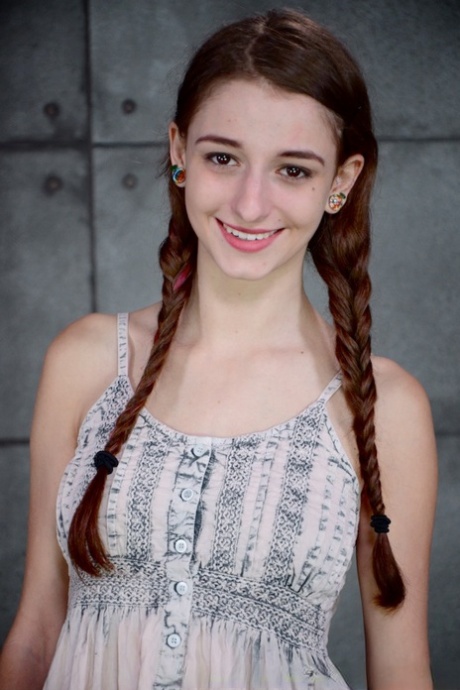 Young girl Willow Hayes finds herself being restrained by her owner in dungeon