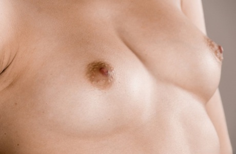 Teen solo girl showcases her natural pussy in her nude posing debut
