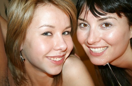 Jizz starving teenage sluts getting dirty at the wild house party
