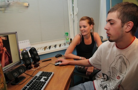 18 year old Czech girl fucks the friend of her boyfriend to pay the rent