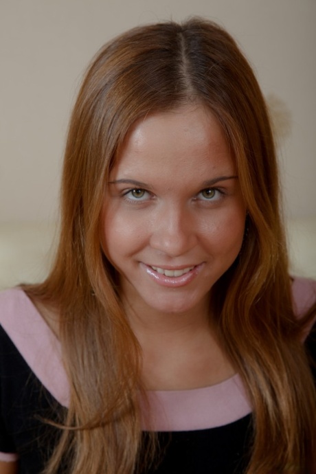 Pretty Russian teen Demi gets her asshole drilled and creampied perfectly