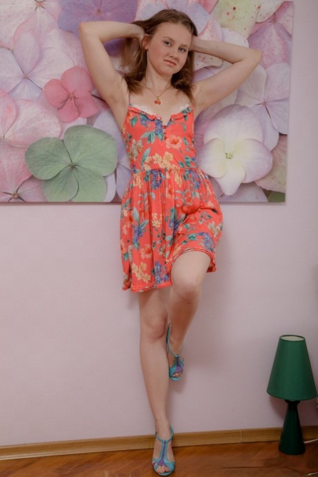 Sweet amateur babe Codie toys her butthole before getting dicked on a bed