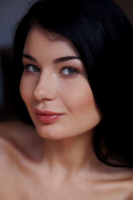 Glamorous Czech teen Lucy Li exposes her big tits and yummy holes in a solo