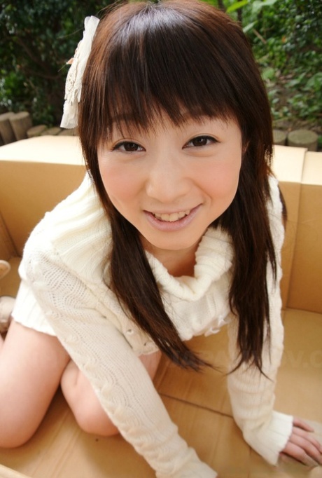 Asian sweetie Miku Tamaru uncovers her attributes and gives a lovely blowjob