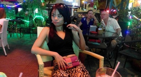 Naughty Thai beauty Missy flaunts her body and takes a boner in a missionary