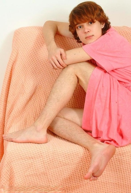 Hot twink shows off his small dick and his tight anal love hole