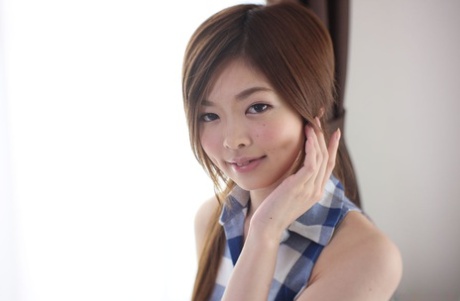Sweet Japanese babe Rin Amane gets her delicious pussy toyed and dicked